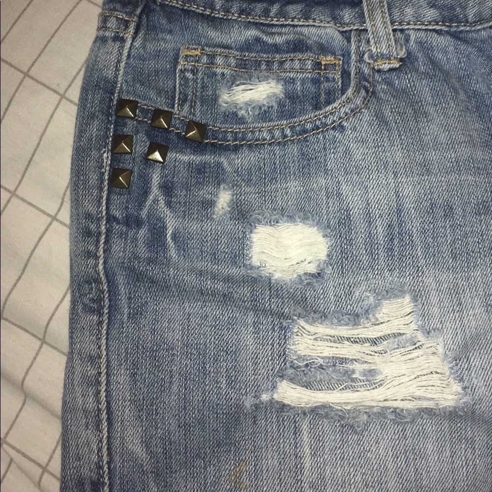 Women's Distressed, DEGREE Denim shorts